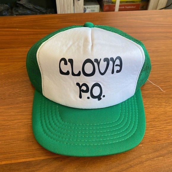CLOVA P.Q Vintage Trucker Hat - Picture 1 of 4